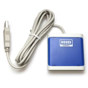 HID Omnikey 5022CL Smart Card Reader - Dark Blue