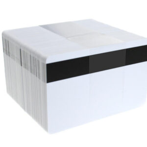 Blank White 125khz Proximity Cards with Magnetic Stripe (Pack of 100)