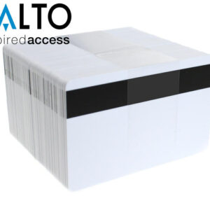 Salto PCM01KB50HI 1k Contactless Smartcard with Hi-Co Magnetic Stripe – Pack of 100
