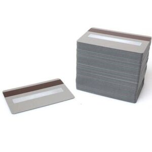 Silver Premium 760 Micron Cards With Hi-Co Magnetic Stripe & Signature Strip Panel
