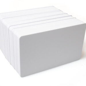 Dyestar White 760 Micron PET Core Cards (Pack of 100)