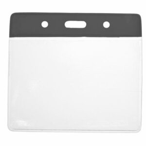 Vinyl Black Top Card Holders - 91x65mm (Pack of 100)