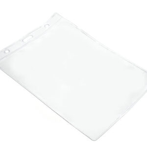 A6 Clear Vinyl Holders insert 109x154mm, Eco Friendly Portrait (Pack of 100)