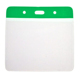 Vinyl Green Top Card Holders - 102x83mm (Pack of 100)
