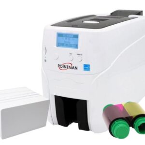Pointman Nuvia N15 ID Card Printer Bundle (Single-Sided)