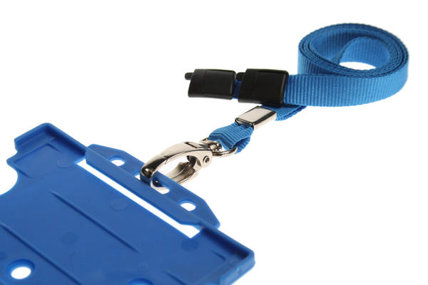 10mm Recycled Light Blue Lanyards - Image 3