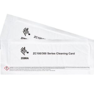 Zebra ZC100/300 Cleaning Card Kit (5 Cards) M-Z-105999-311