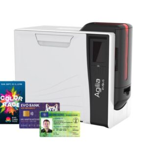 Evolis Agilia Duplex Retransfer ID Card Printer (Dual-Sided)
