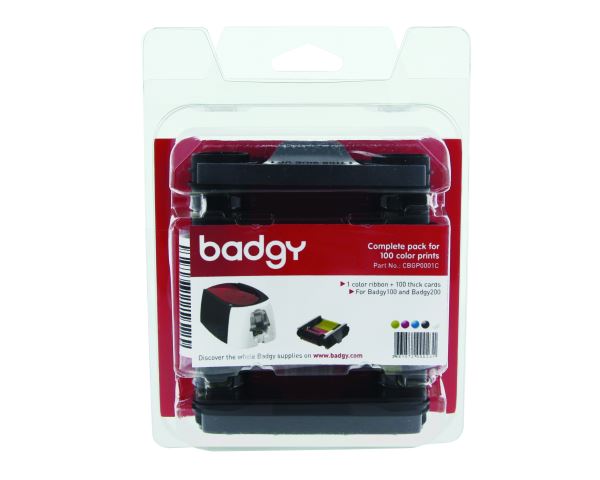 Evolis Badgy CBGP0001C Consumable Pack