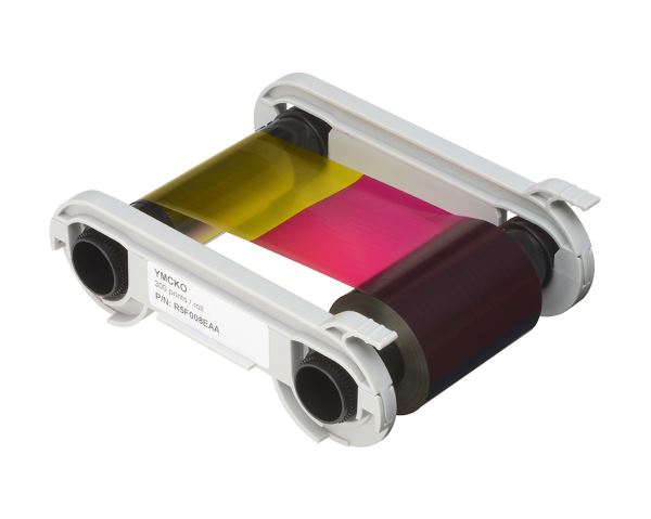 Evolis R5F008EAA YMCKO Colour Ribbon (300 Prints) - Image 3