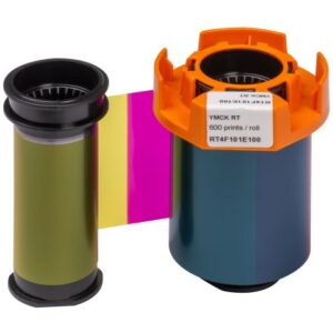 Evolis Agilia RT4F101E100 YMCK Colour Ribbon (600 Prints)