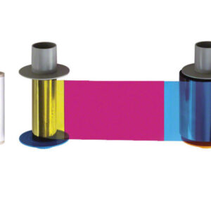 Fargo HDP5000 YMCKH Ribbon with Heat Seal Panel, 084056 (500 prints)