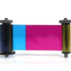 EasyBadge 2.0 YMCKO Full Color Ribbon 653075 (100 Prints)