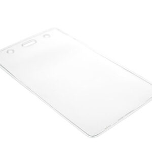 Vinyl Access Card Holder 75x91 mm, Eco Friendly, Portrait (Pack of 100)