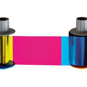 Fargo HDP5600 YMCKH Full Colour Ribbon with Resin Black & Heat Seal Panel, 084513 (500 Prints)
